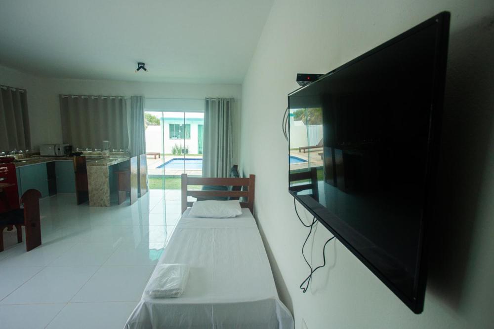Chale Com Jacuzzi E Vista Para E Piscina Hotell Touros Exteriör bild