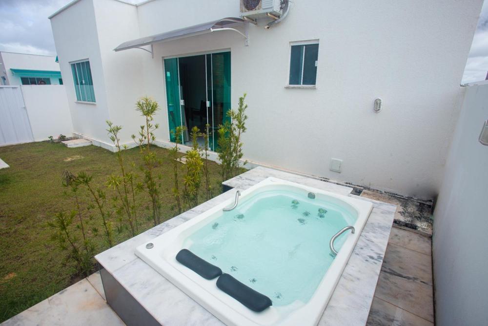 Chale Com Jacuzzi E Vista Para E Piscina Hotell Touros Exteriör bild
